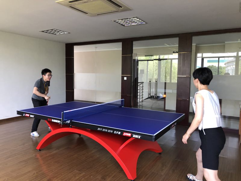浙江中金格派乒乓球室正式面向全體員工免費(fèi)開(kāi)放啦！