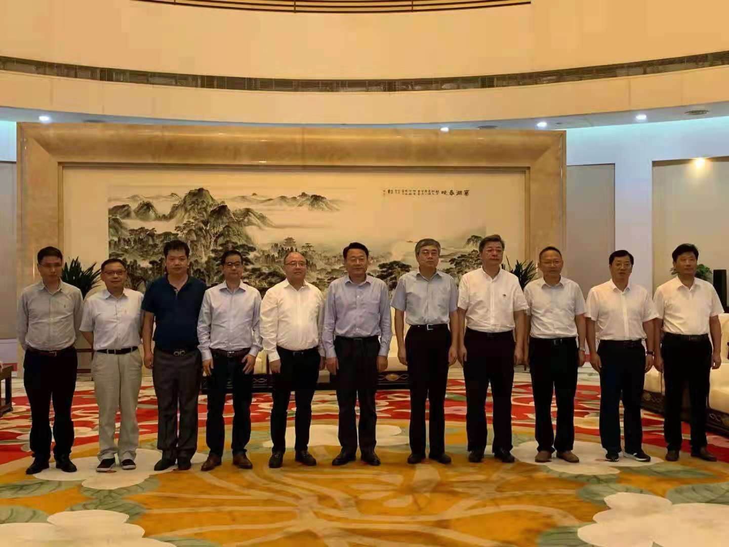 安徽省委常委、合肥市委書記虞愛華會見公司董事長